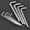 Extra Long Ball Head Hex Key Wrench, L-Shaped, 10-60mm, Industrial-Grade