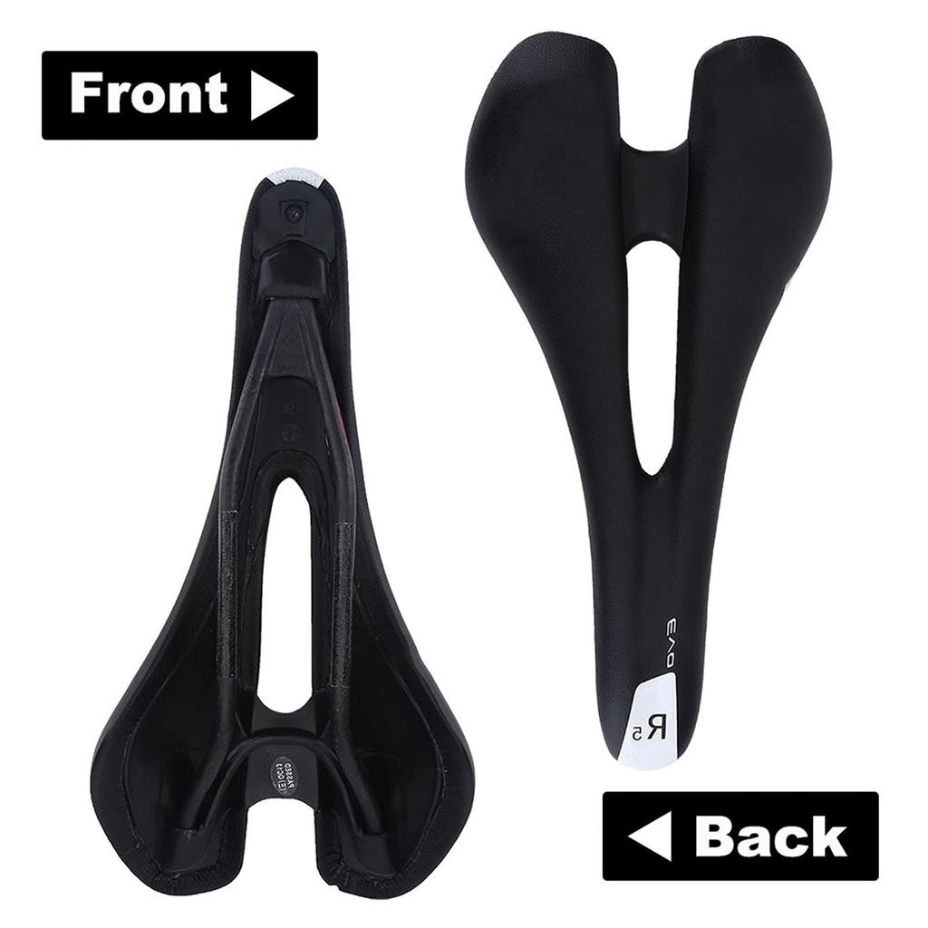 Ultralight Carbon Fiber Bike Saddle - Premium Replacement Accessory for Road and Mountain Bikes - Comfortable Design