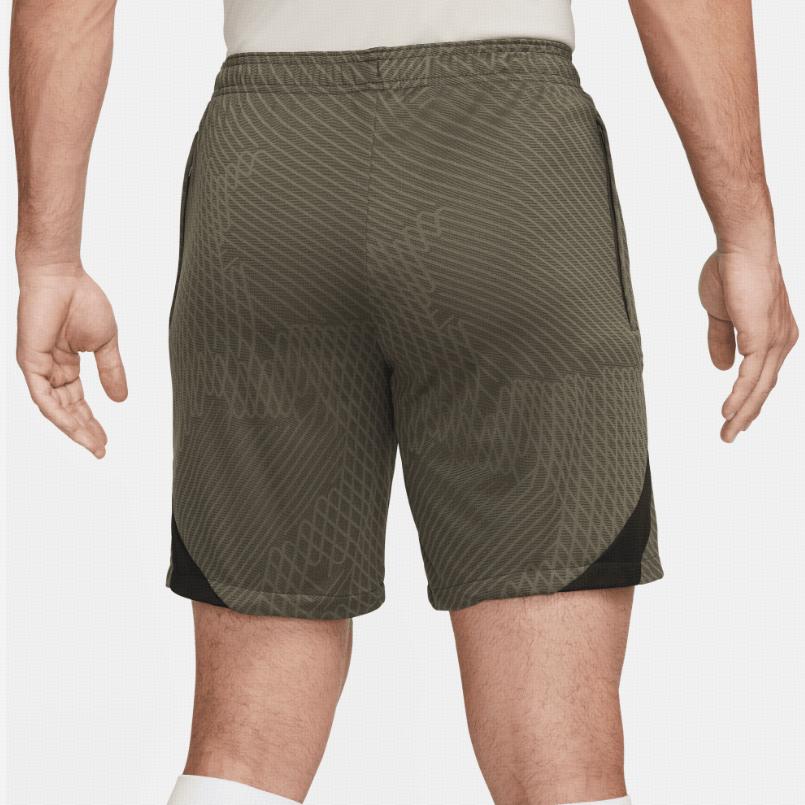 Nike Barcelona 23-24 Sezóna Logo Vzor Písmen Výšivka Sportovní Fotbalové Šortky Pánské šortky Tmavě zelená FD4131-355