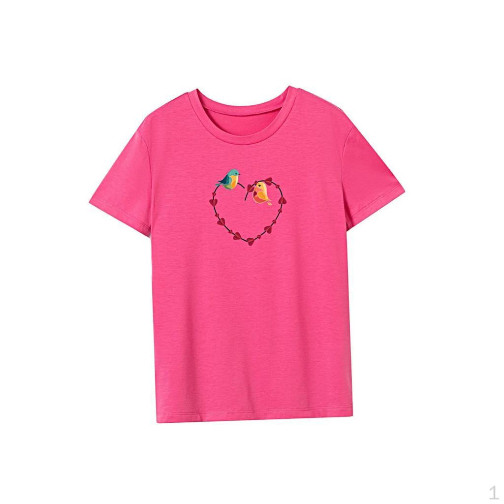 

T Shirt for Women Round Neck Activewear Short Sleeve Top