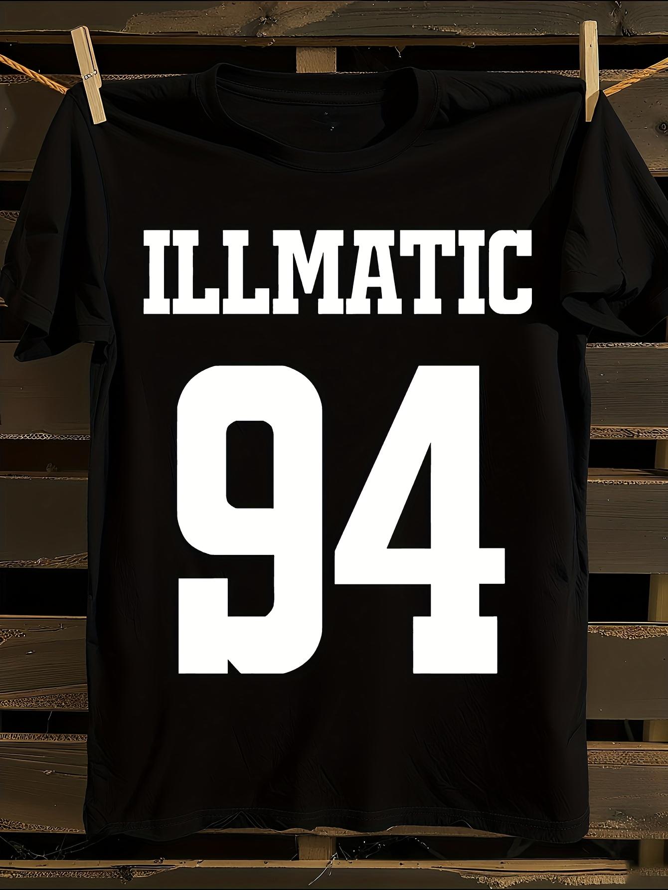Nas Illmatic 94 Album Cover T-Shirt Mens Tshirt Womens Tshirts with Letters Print Short Sleeves T-Shirt Casual Street Tee Shirt Top XXXXL