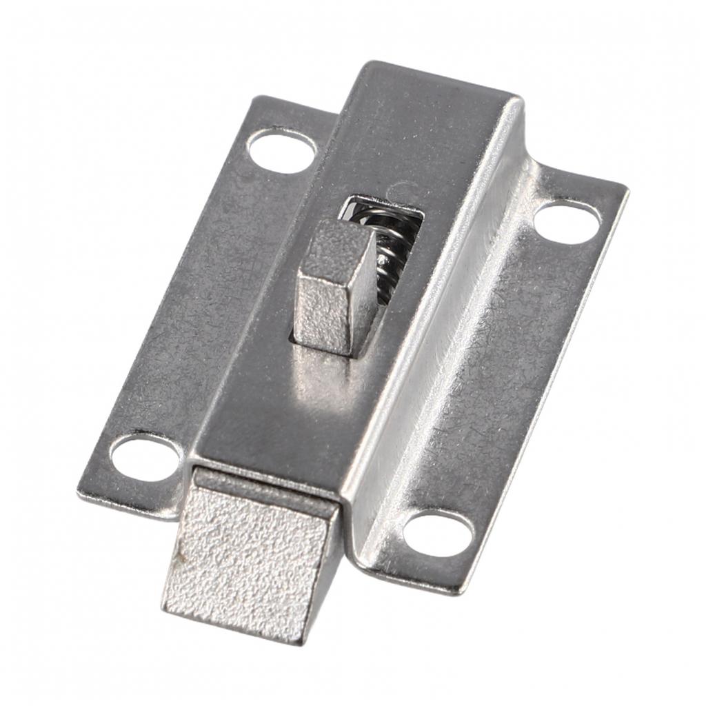 Automatic Door Bolt Lock 50mm2 inch Stainless Steel Spring Bounce Lock