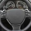 Real Carbon Fiber Car Accessories Driver Wheel Set Panel Cover Soft Sticker For BMW 6 Series/M6 F06 F12 F13 M Sport 2011—2018