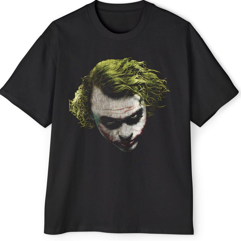 The Dark Knight Joker T-Shirt, Heath Ledger 2008 Vintage Graphic Tee