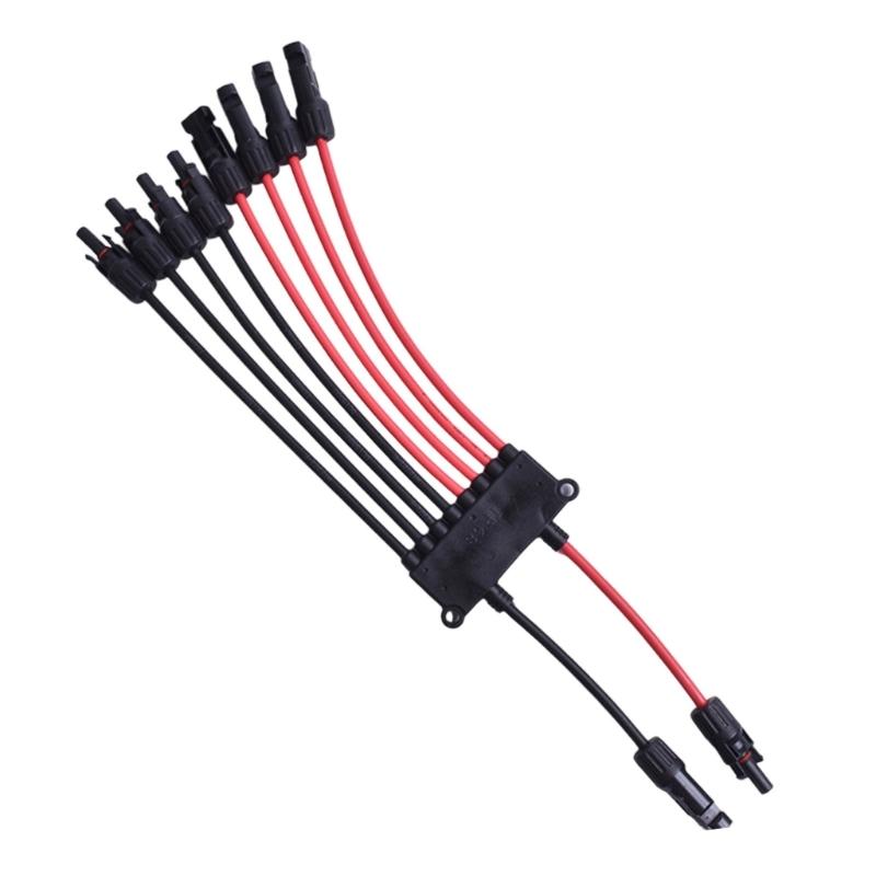 Wytrzymała obudowa PC Złącze Y Solarne Wodoodporne Rozgałęźnik do Łatwego Połączenia Wielu Kabli w Projektach Solarnych