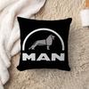 Cuscino Logo Camion M-Man Regali Arredamento Casa Ufficio Camera da Letto Divano Cuscino Auto Custodia 45X45Cm