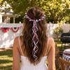 Glitter Star Headband, 4th of July Patriotic Party Celebration Tassel Headband, Women Masquerade Prom Festival Cocktail Hair Accessories