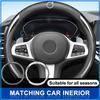 Microfiber Leather Anti-Slip Car Steering Wheel Cover Car Goods For Volvo XC90 XC60 XC70 XC40 V90 V60 V40 C70 C30 S80
