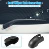ACROPIX Car Rear Glass Wiper Arm Cover Cap for Nissan Note Black 1pcs