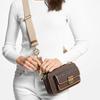 MICHAEL KORS Leather Camera Bag, Commute Bag, Crossbody Bag Medium Women's Brown 32F1G2BC2B-252