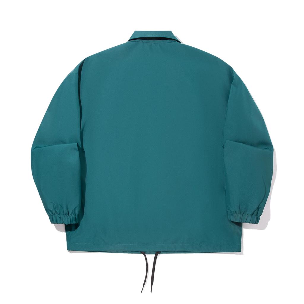 Li Ning X Sam Taylor Collaboration Comfortable Simple Loose Casual Polo Jacket Men Jacket Dark-Reef-Green AFDV845-2
