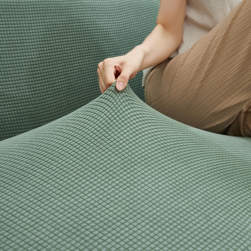 Adjustable Elastic Sofa Cover Armchair Protector Corner L Shape Stretch Slipcovers Couch Cover 1/2/3/4/5 Seater  For Living Room
