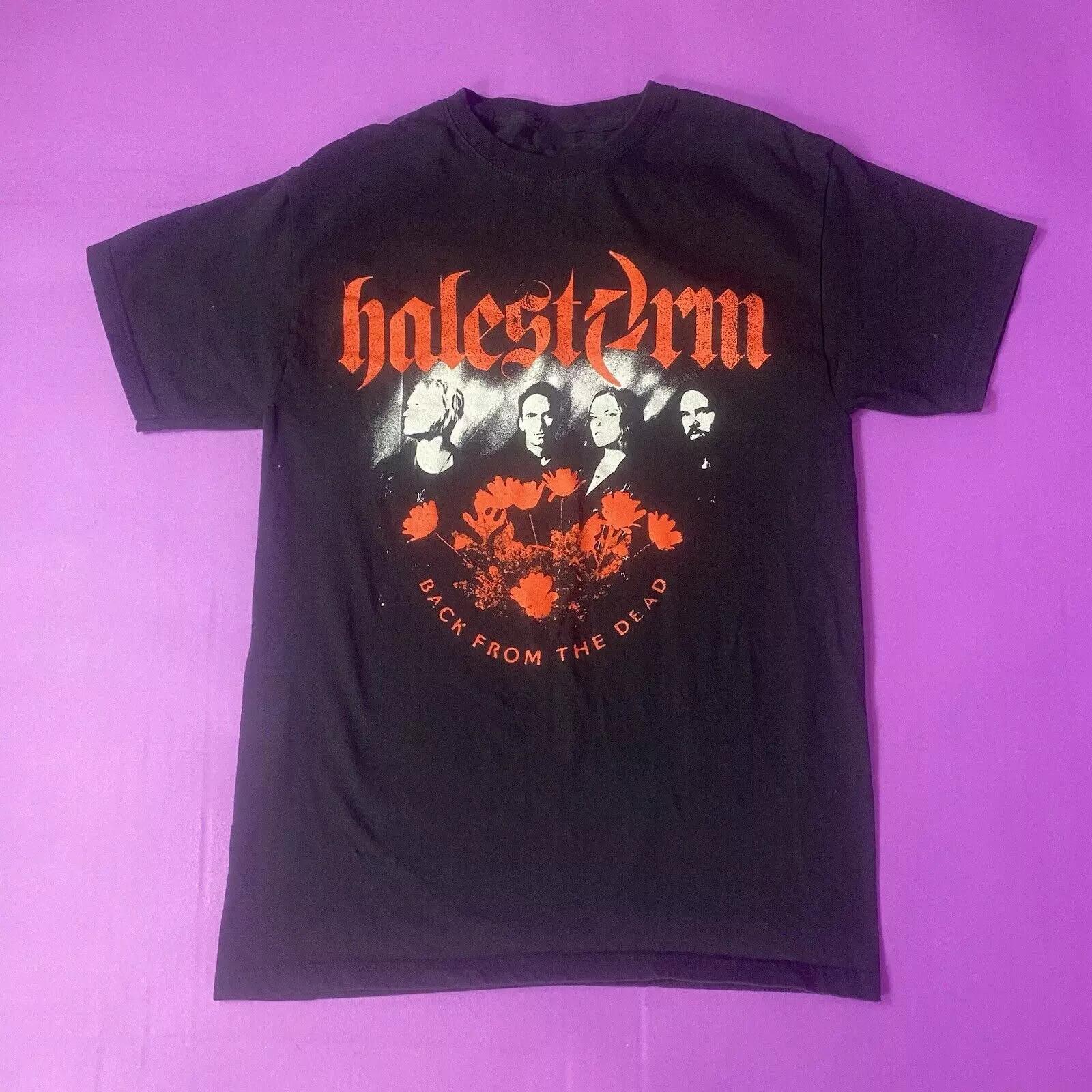 Halestorm Band Back From The Dead T Shirt Full Size S-5XL TT850 L