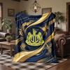 Newcastle United Football Print Flannel Blanket Soft Warm Sofa Bed Throw Blanket For Home Office Bedroom