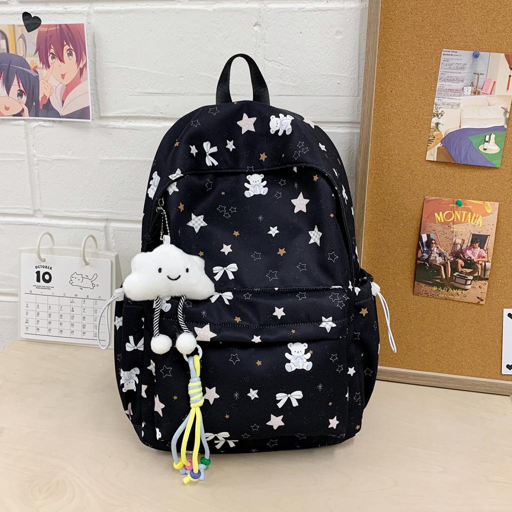 Simplicity, Versatility, High Aesthetics, Elementary School Backpack, Cute Cartoon, High School Student, Junior High School Student Backpack