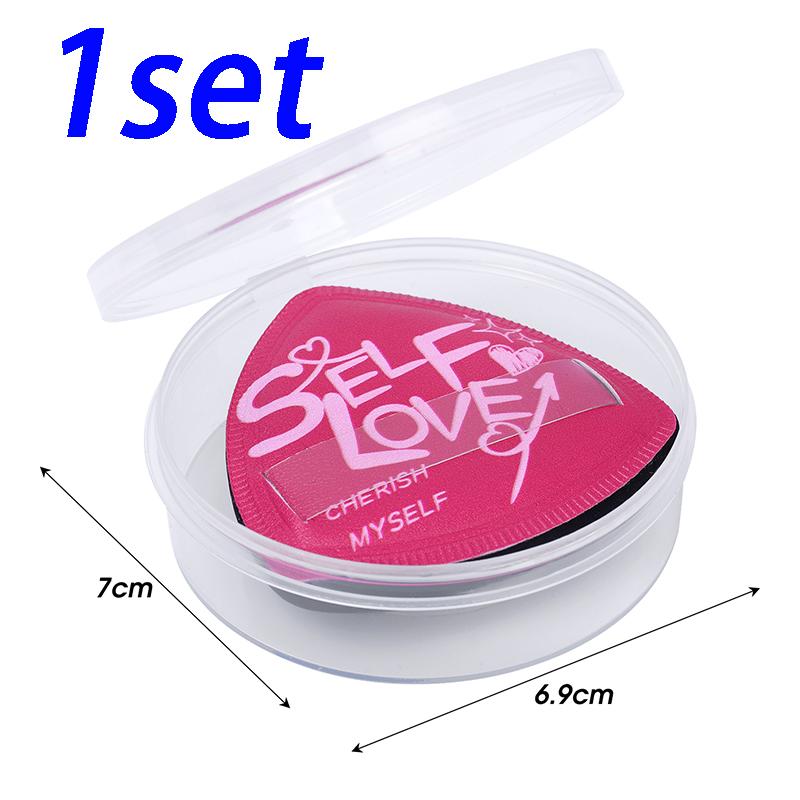

Triangle Air Cushion Powder Puff with Box Sets for Foundation Concealer Makeup Application Tool Wet Dry Dual-use Cosmetics Puffs