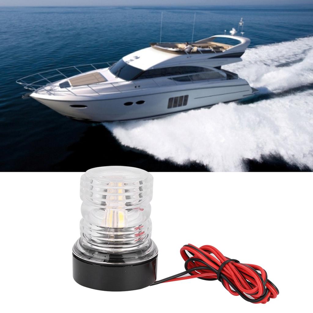 Marine Boat Yacht LED Navigation Light All Round 360 Degrees  Yellow Light 12V