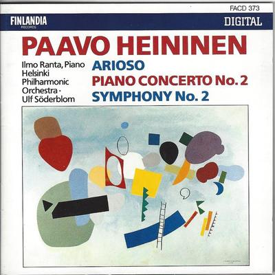 CD PAAVO HEININEN — ILMO RANTA, ULF SÖ - Arioso ? Piano Concerto No. 2 ? Sym FACD373 Finlandia Recor 1989 Europe Classical Used