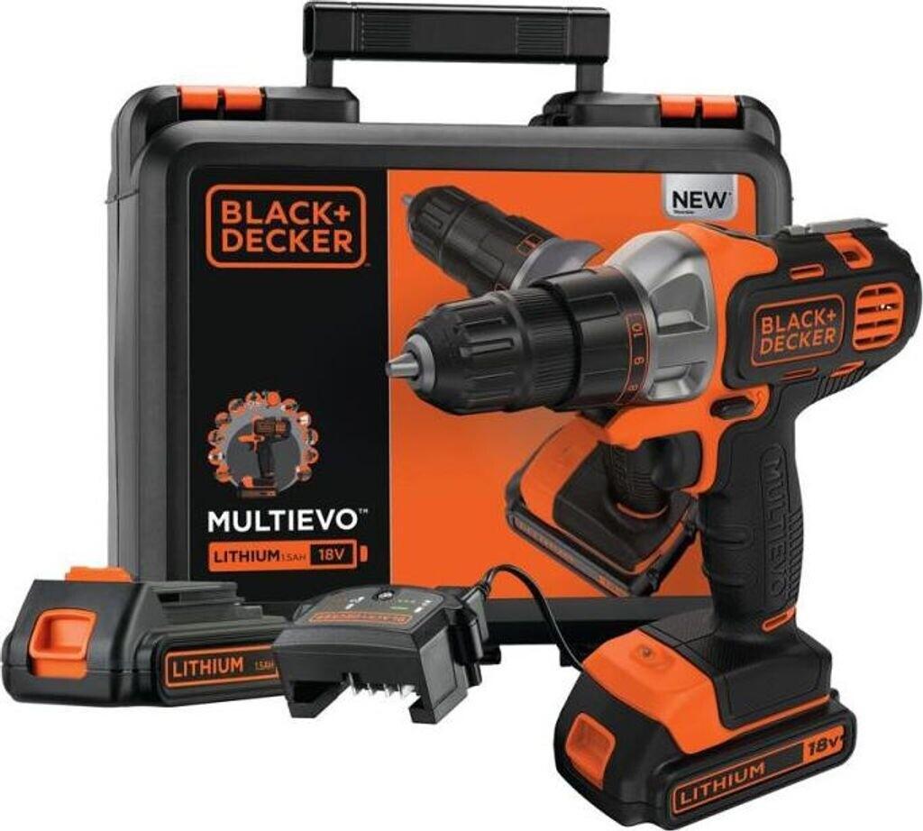 Дрель-шуруповёрт Black & Decker Multievo MT218KB