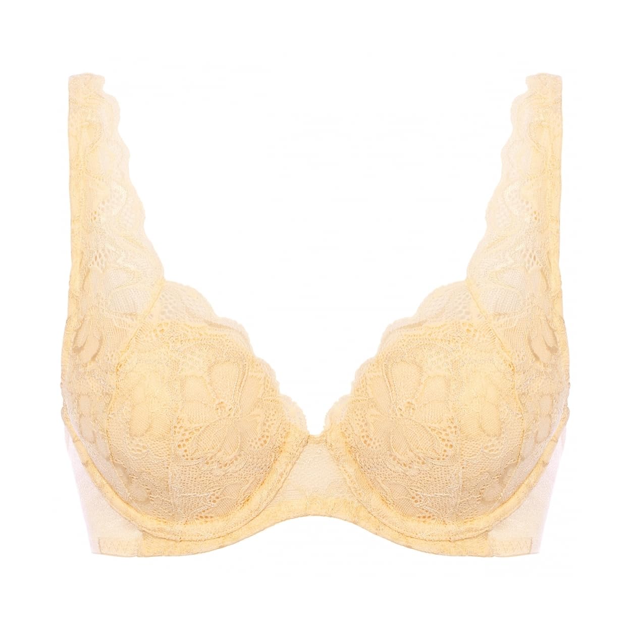 

Koisuru Bra Мягкая чашка стрейч 562 Бюстгальтер M011 D75 Размер [Triumph] (желтый)