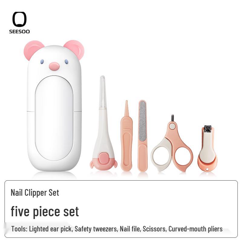 Seesoo Children's 5-Piece Nail Clipper Set