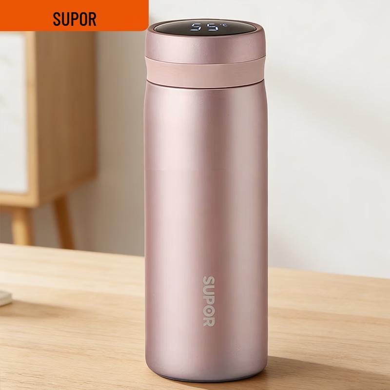 SUPOR Temperature Display Insulated Stainless Steel Tumbler