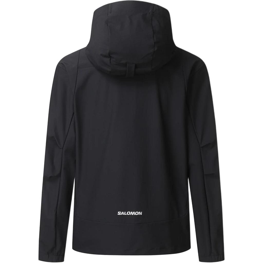 Salomon Unisex Otris Outdoor Sports Casual Minimalist Hooded Long Sleeve Jacket Men Jacket Black LC2403600