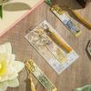 Retro Metal Bookmark Hollow Bronzing Book Mark With Tassel For Reader Writers Lovers Students Stationery Gifts School Supplies