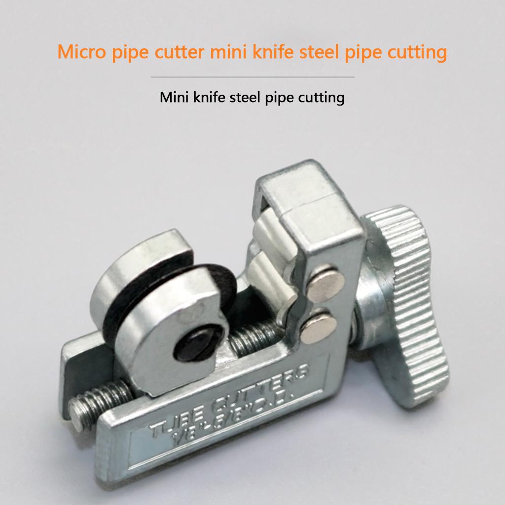 Mini Pipe Tube Cutter 1/8 to 5/8 Inch Tubing Cutter - for Copper Aluminum PVC