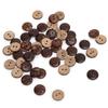 200pcs 2 Holes Coconut Shell Buttons Coconut Sewing Buttons Wooden Buttons  Sewing Projects