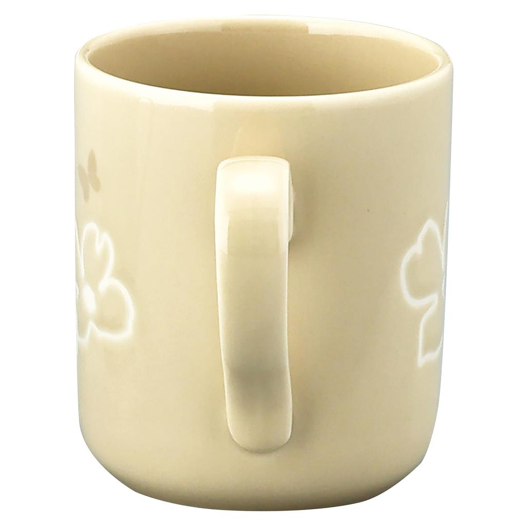 Hanae Mori Pair of Floral Dishwasher and Microwave Perfect As a Gift or Wedding Made In "Fleur" Mugs, Approx. 300ml, Design, Safe, Gift, Japan,