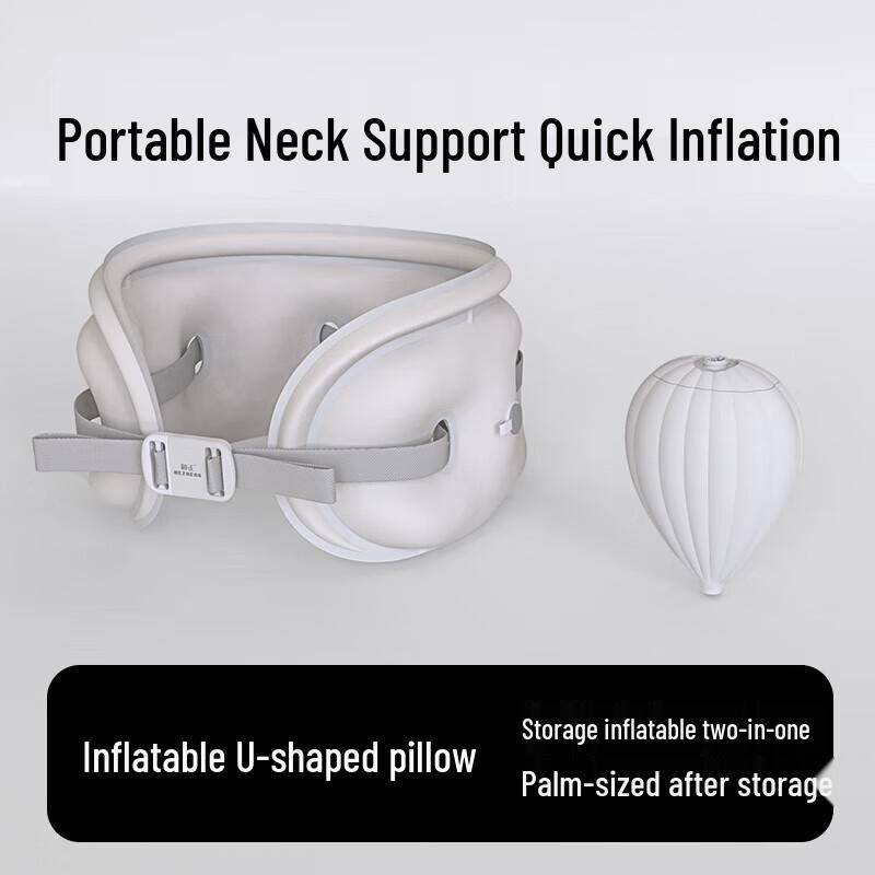 

HEZHENG Inflatable Travel Neck Pillow