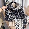 Winter Women Cashmere Scarf Thick Warm Pashmina Shawls Wraps Floral Print Lady Blanket Echarpe Bufanda Hijab Female