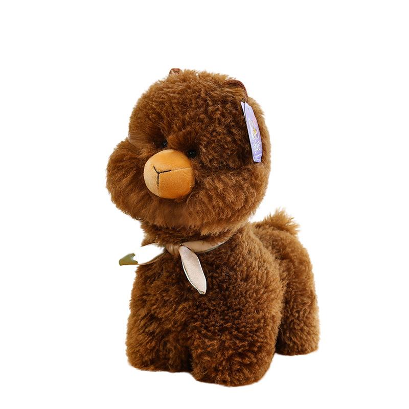 Lucky Alpaca Doll Cute Pet Beast Small Plush Toy Boutique Doll Girl Hug Pillow