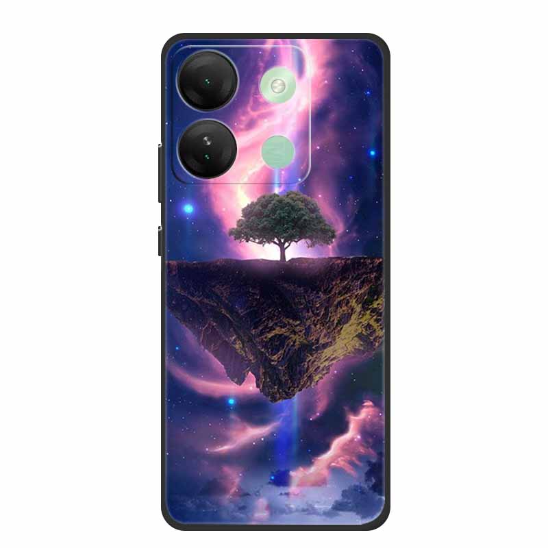 For Infinix Smart 7 HD Plus Case Black Silicone Soft Back Cover Case For Infinix Smart 7 Plus HD Phone Case Smart7 HD 7Plus Capa