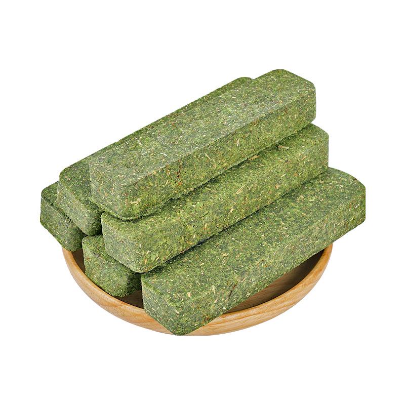 Alfalfa & Timothy Mixed Grass Brick for Rabbits, Guinea Pigs, Chinchillas - Perfect for Teeth Grinding