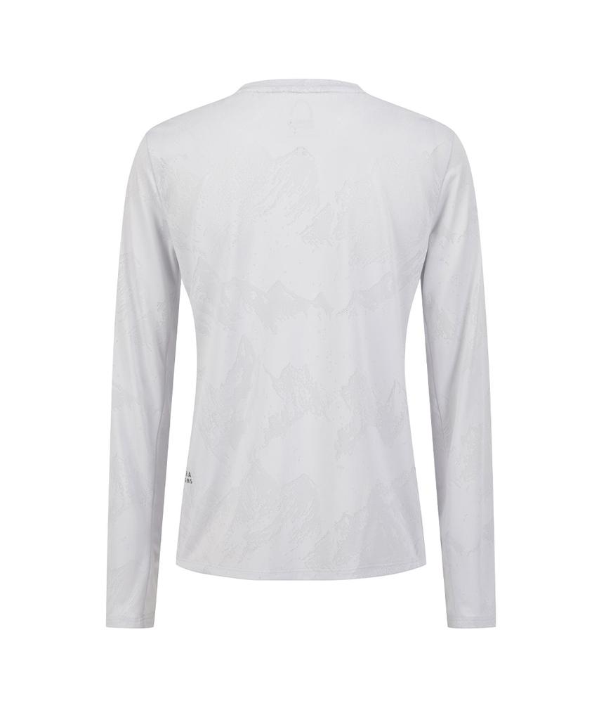 SIERRA DESIGNS W) Airpeak Long Sleeve Light Grey