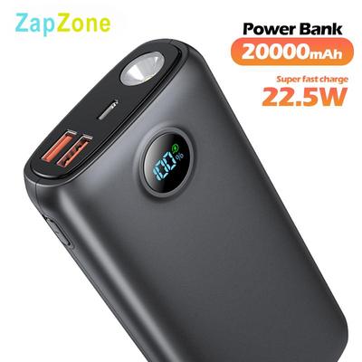 Power Bank QGeeM 20000mAh Carga superrápida Para iPhone Samsung Xiaomi
