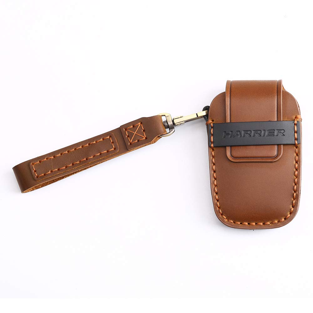 

Новый ключ Toyota New Harrier 80-й серии Эксклюзивный чехол для ключа из натуральной кожи Кожаный чехол для ключа Корпус ключа Чехол для смарт-ключа Индивидуальный чехол для ключа с логотипом HAIRRER