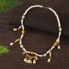 Chinese Style Simulation Pearl Necklace Hanfu Long Chain Jewelry Accessory