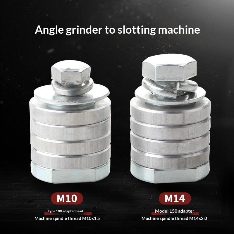 M10 M14 Angle Grinder Accessories Wide Compatibility Metal Grooving Machine Polisher Tools for Metal Deburring Polishing Work