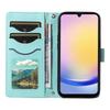 For Samsung Galaxy A25 5G (Global) (161mm) Wallet Case Rhombus Leather Phone Cover with Strap