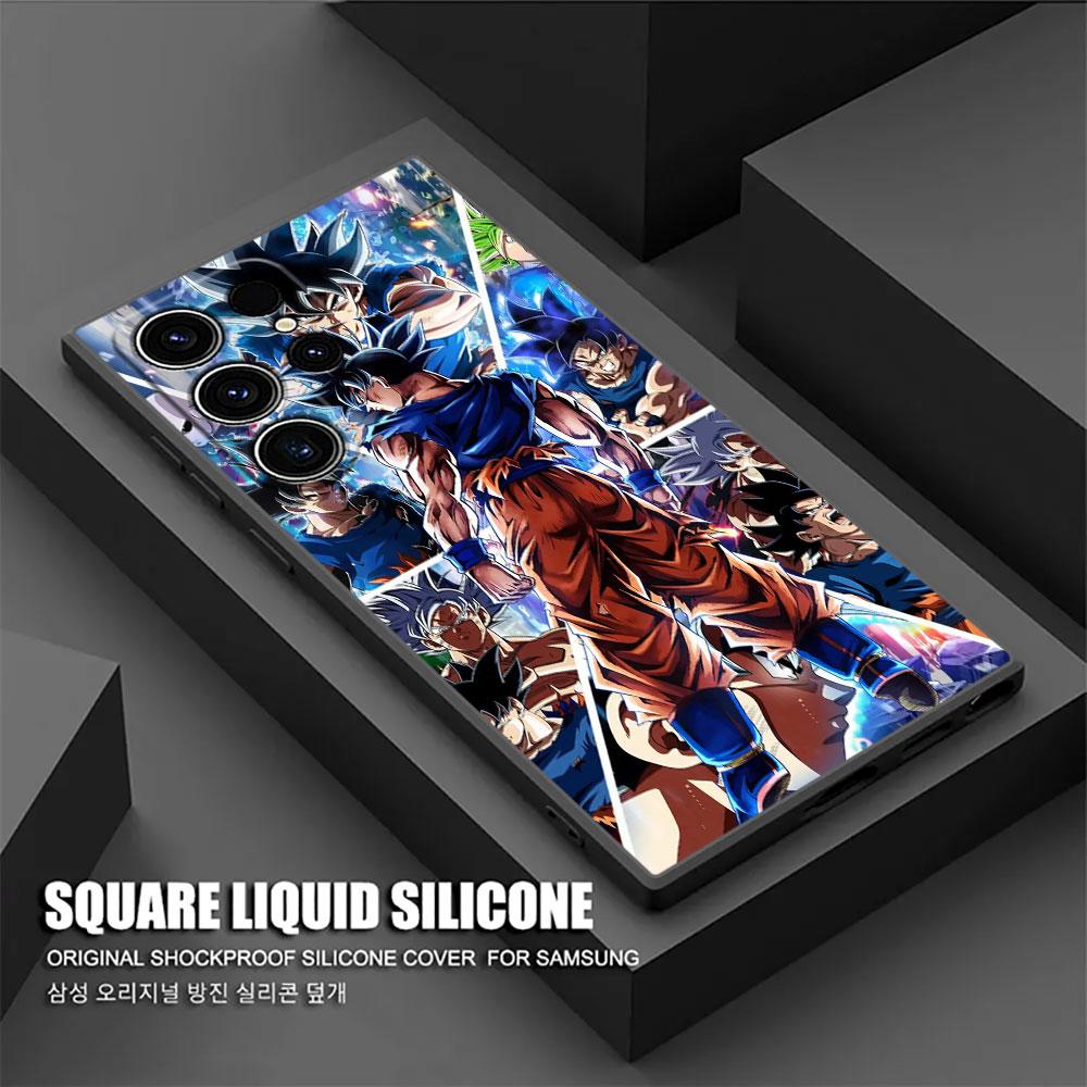 Dragons Ball Son Goku Phone Case For Samsung Galaxy S25 S24 S23 S20 S21 FE S26 S22 Ultra 5G S26 Plus S25FE Soft Silicone Cover