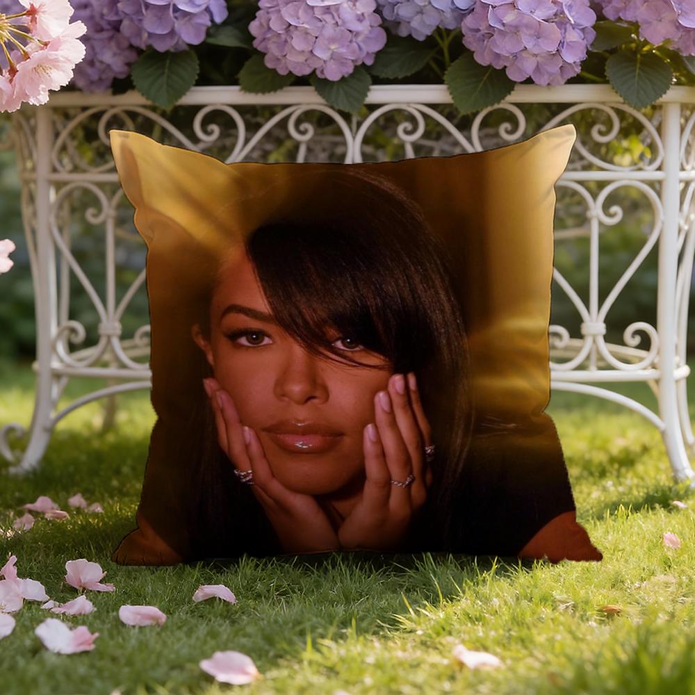 Singer A-Aaliyah Cushion Cover Home & Car Dual-Scene Pillow Cover: Reversible for Premium Comfort 30cmx30cm