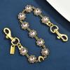 Versatile  Flower Keychain Trendy Messenger Bag Chain Creative Bag Extension Chain Pendant Decoration Accessories Gift