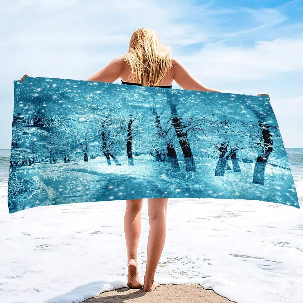 Sand Free Beach Towels Quick Dry Bath Towels,Oversized Beach Blanket, Soft Highly Absorbent Lightweight Pool Towels for Travel