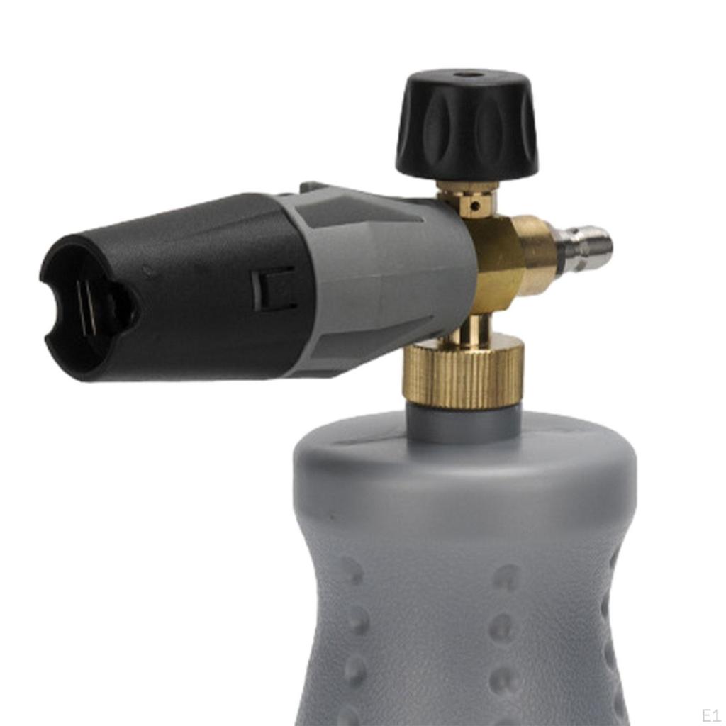 Car Pressure Washer Foam Sprayer 1/4" Quick Release Universal 1 Liter for Washing Cars Motorbikes