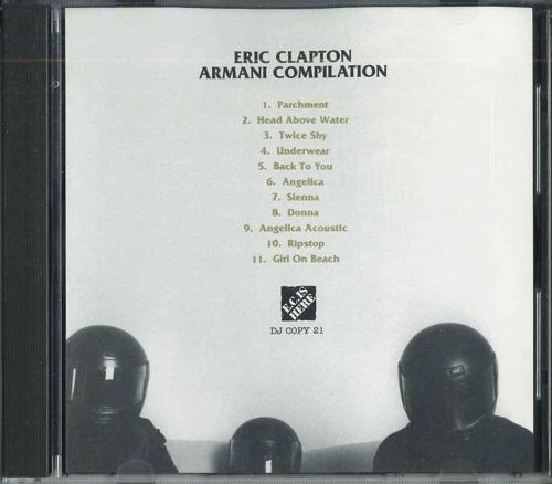 

CD ERIC CLAPTON - Armani Compilation DJCOPY23 E.C.IS HERE Japan Pop Used