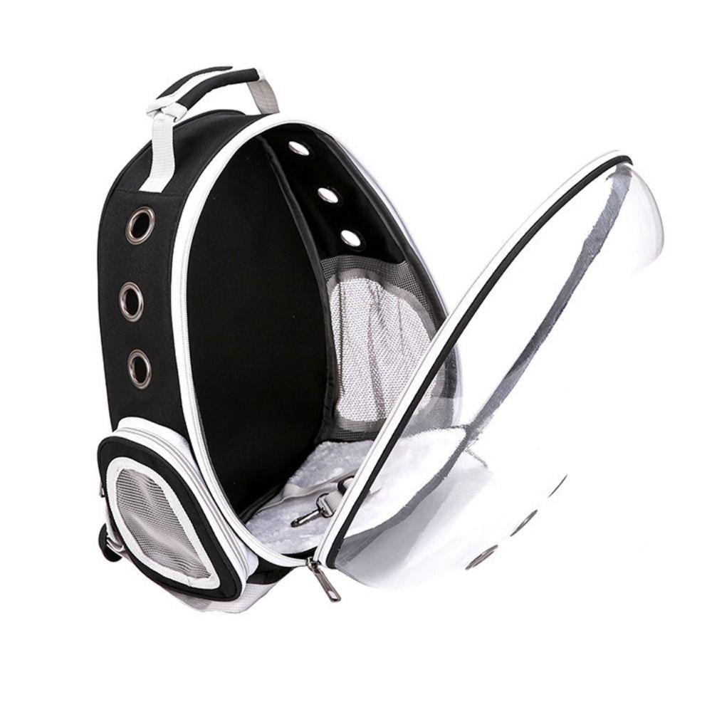 Large Space Transparent Pet Carrying Bag Breathable Pet Carrying Backpack Pet Travel