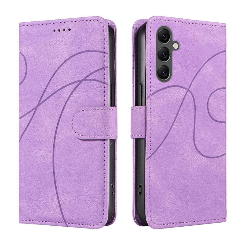 Dream Line Flip A56 Phone Case For Samsung Galaxy A56 A26 A36 A16 4G A06 A05 A15 A25 A35 A55 M35 M15 M55 F55 C55 5G Wallet Cover
